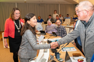 Kinderburgemeester Laura Bourre geïnstalleerd